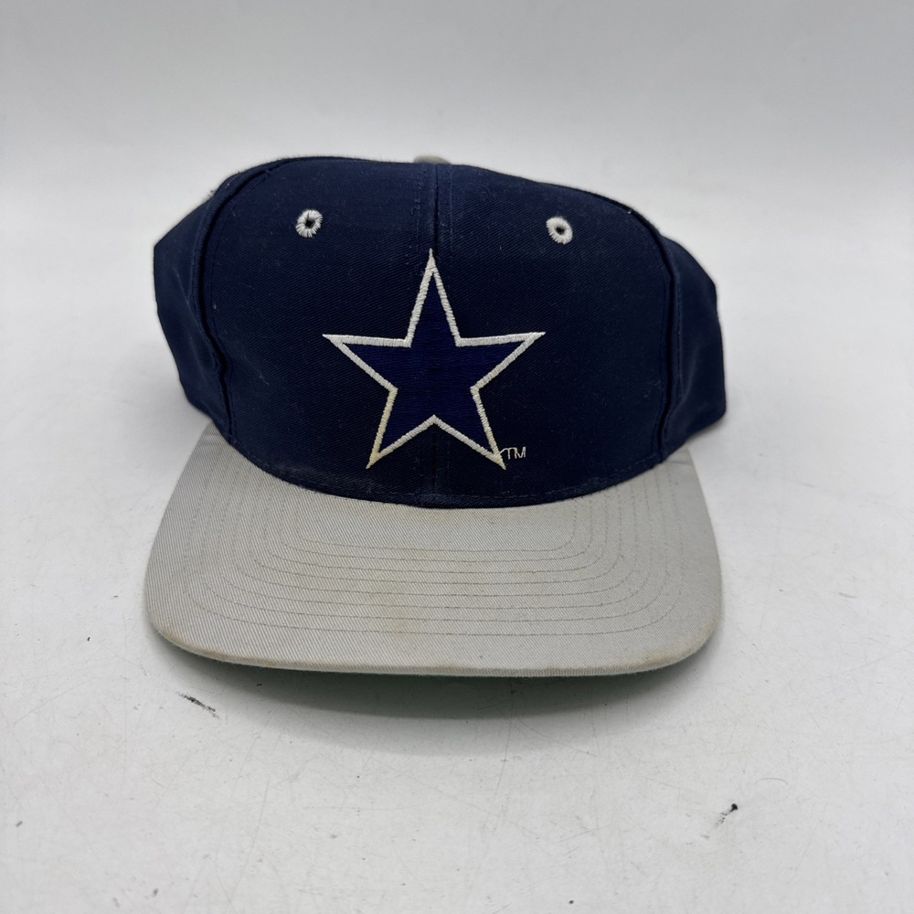 Vintage Dallas Cowboys Fitted Hat Mens 7‎ 1/8 90s NFL Cap The Game Twill